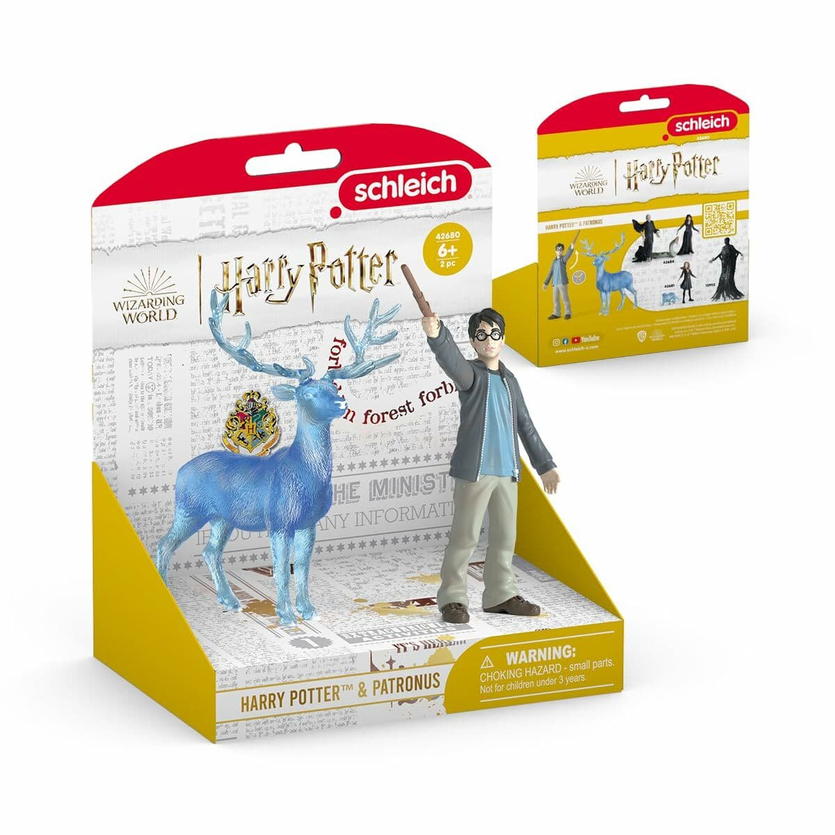 Figurine de Acțiune Schleich Harry Potter Figurines and his Patronus - Image 4