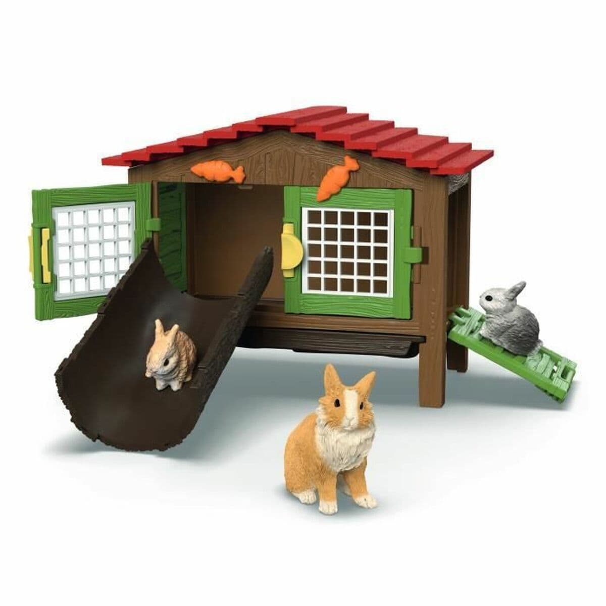 Playset Schleich Rabbit Hutch Set - Image 2