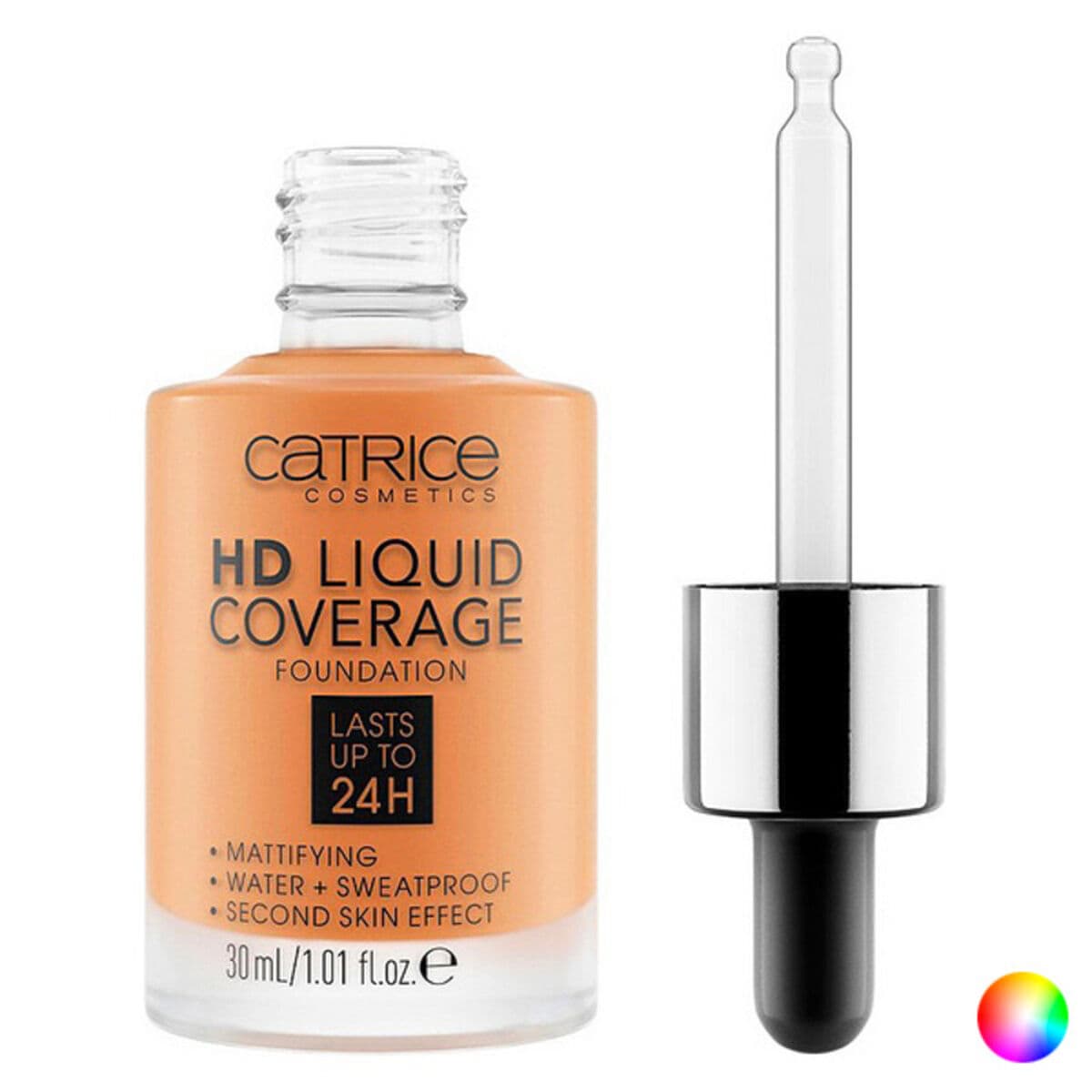 Fond de Ten Fluid Hd Liquid Coverage Foundation Catrice
