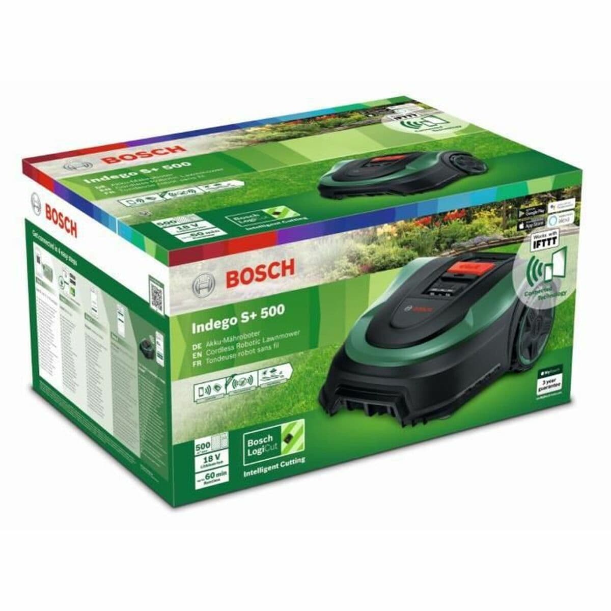 Gressklipprobot BOSCH Indo S+ 500 30-50 mm 500 m 19 cm - Image 5