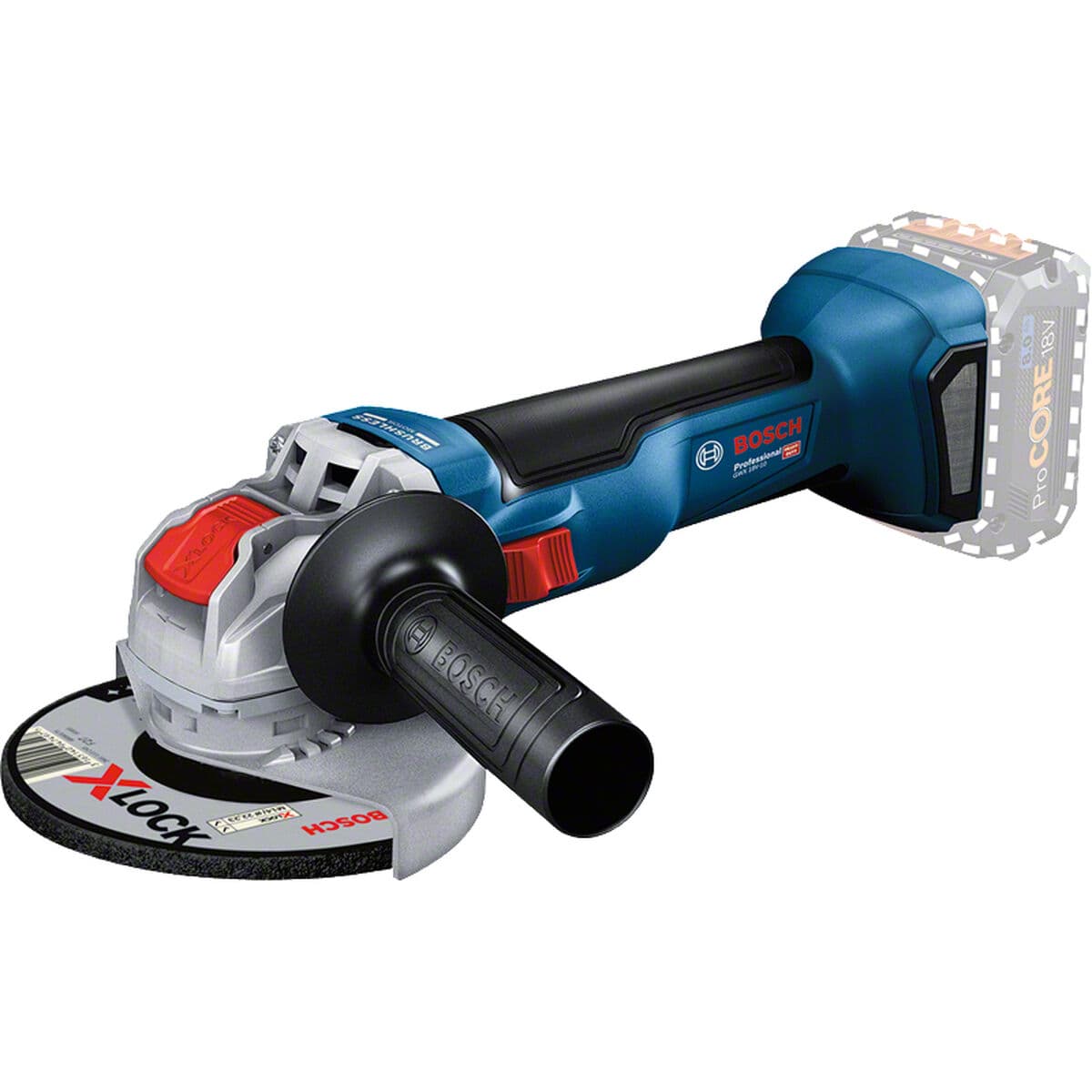 Sarokcsiszoló BOSCH Professional X-LOCK GWX 18V-10 18 V 125 mm - Image 4
