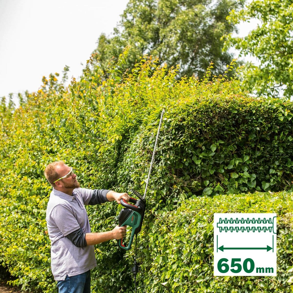 Hekilõikur BOSCH   500 W 65 cm - Image 3