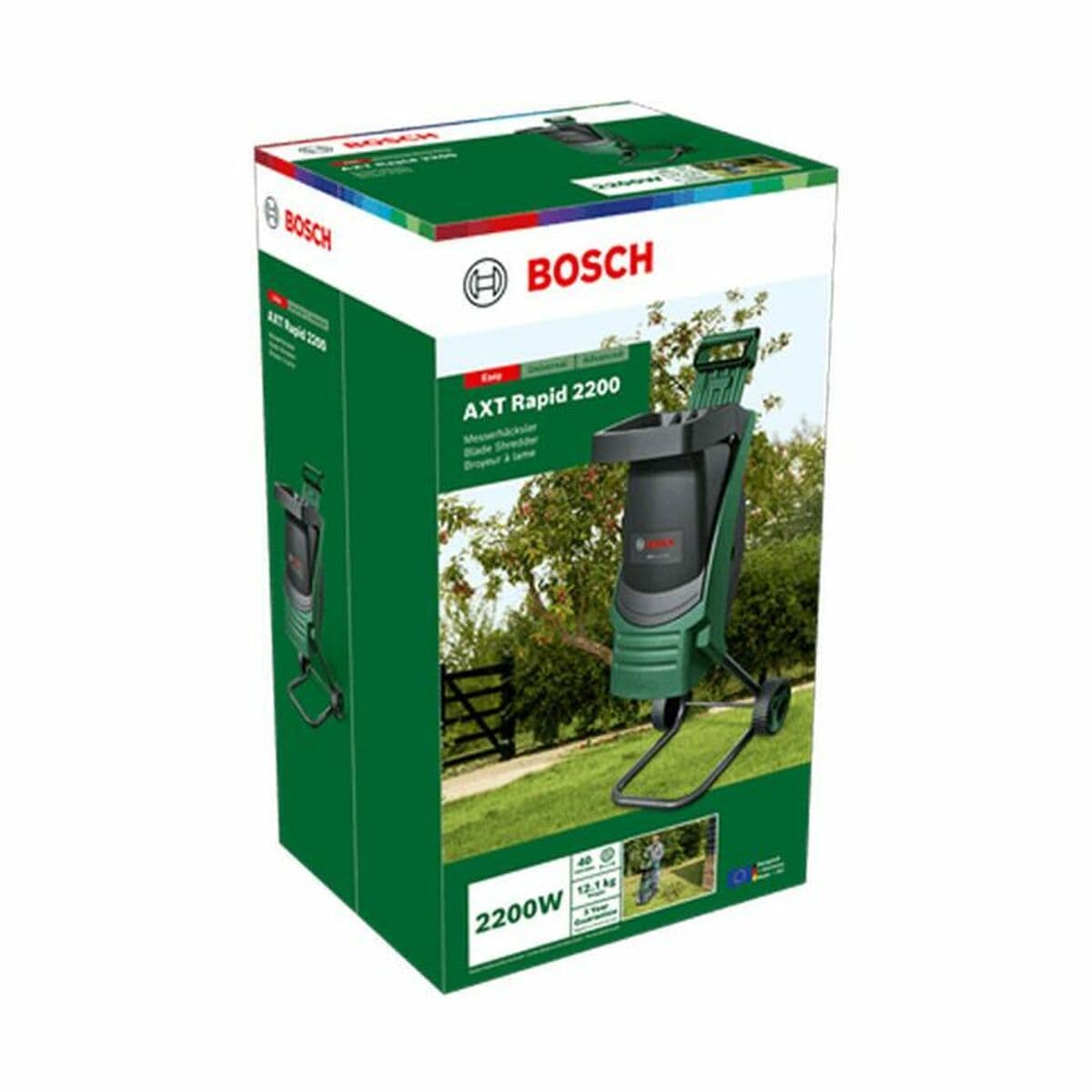 Tocător de gradina BOSCH AXT RAPID 2500W 2400 W 2500 W 2600 W 3000 W Lemn - Image 2