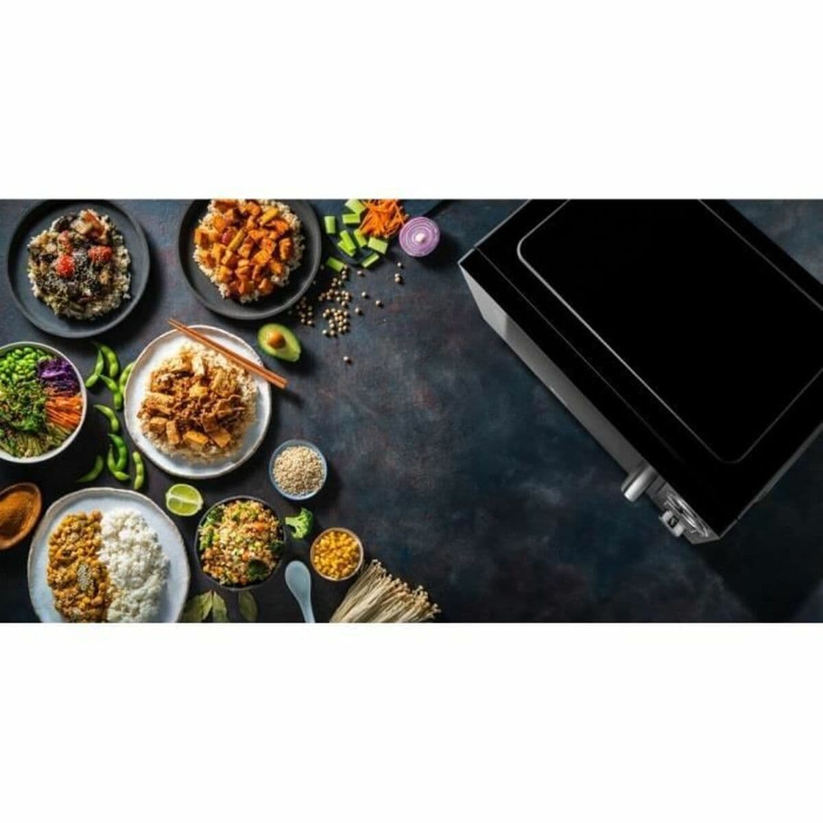 Mikrobangų Krosnelę Me me me Juoda 900 W 23 L - Image 6