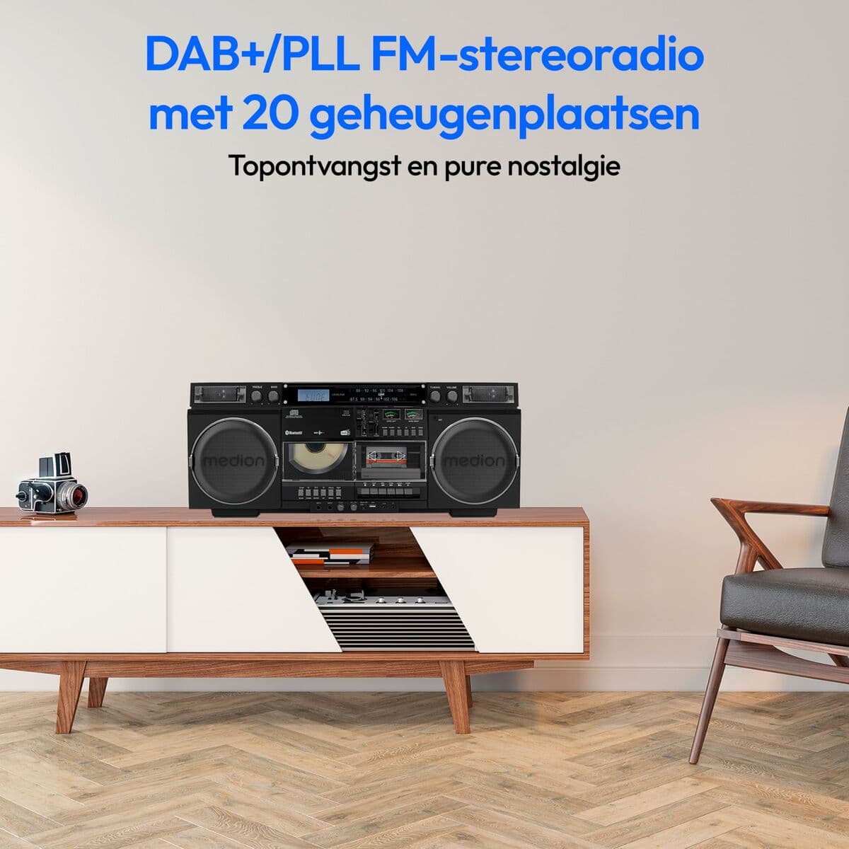 Raadio-kassetimängija Medion Vintage - Image 7