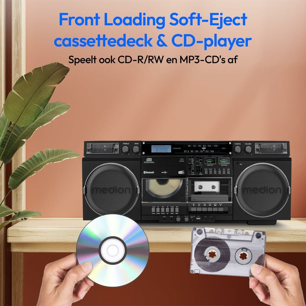 Raadio-kassetimängija Medion Vintage - Image 10