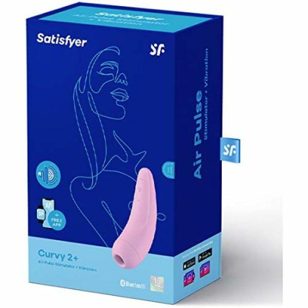 Vibrador Doble Estimulación Satisfyer Curvy 2 + Rosa - Image 2