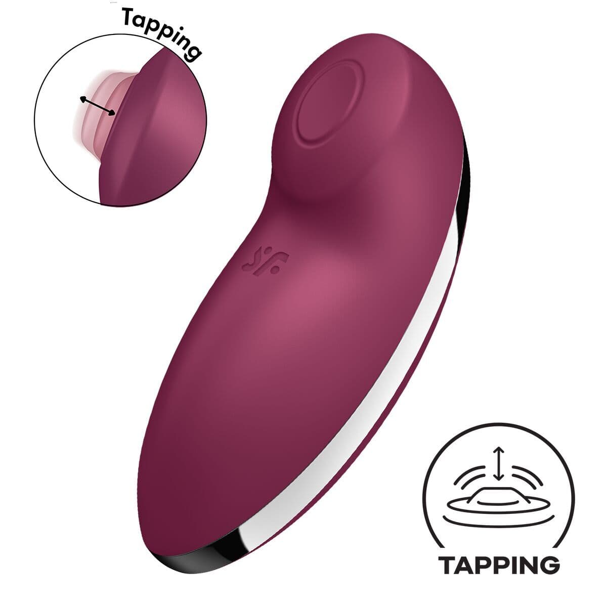 Erotisk massör Satisfyer Röd - Image 3