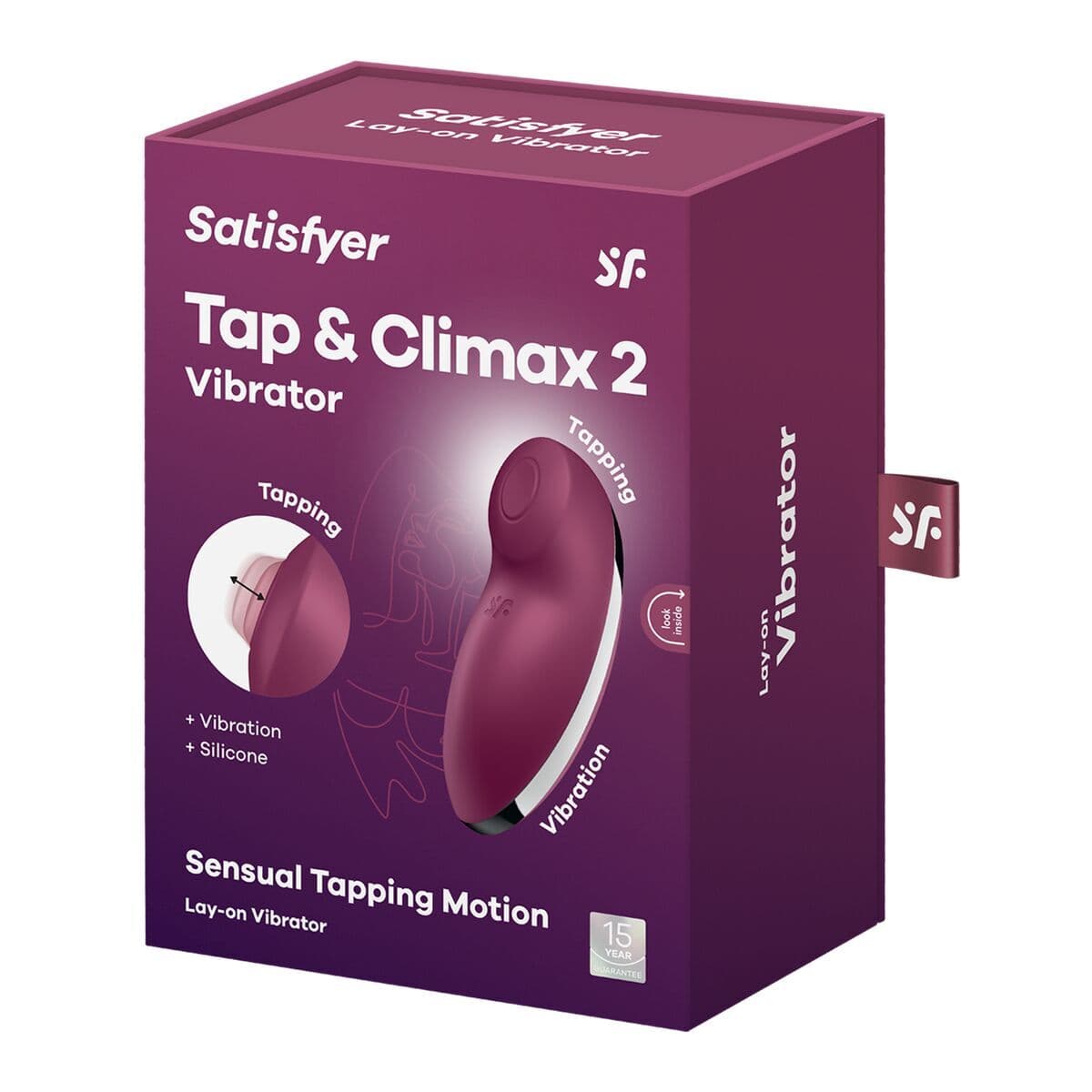Erotischer Massager Satisfyer Rot