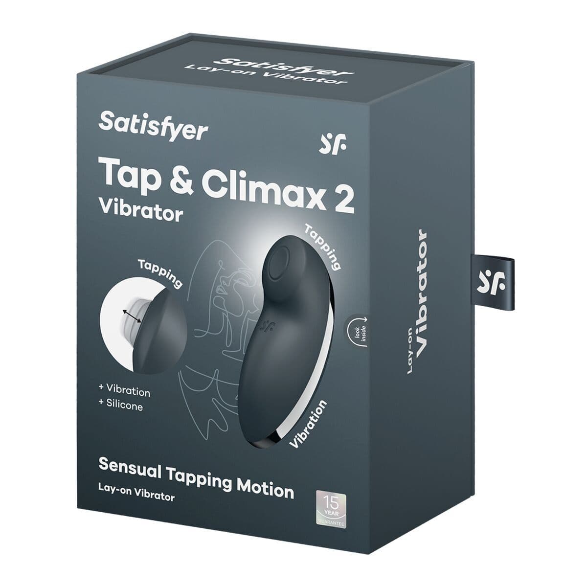 Erotischer Massager Satisfyer Grau