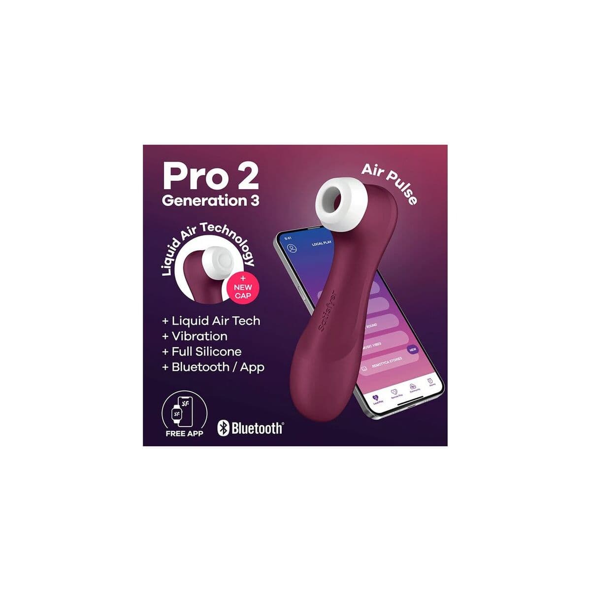 Vibratore Satisfyer 4051840 Rosso - Image 23