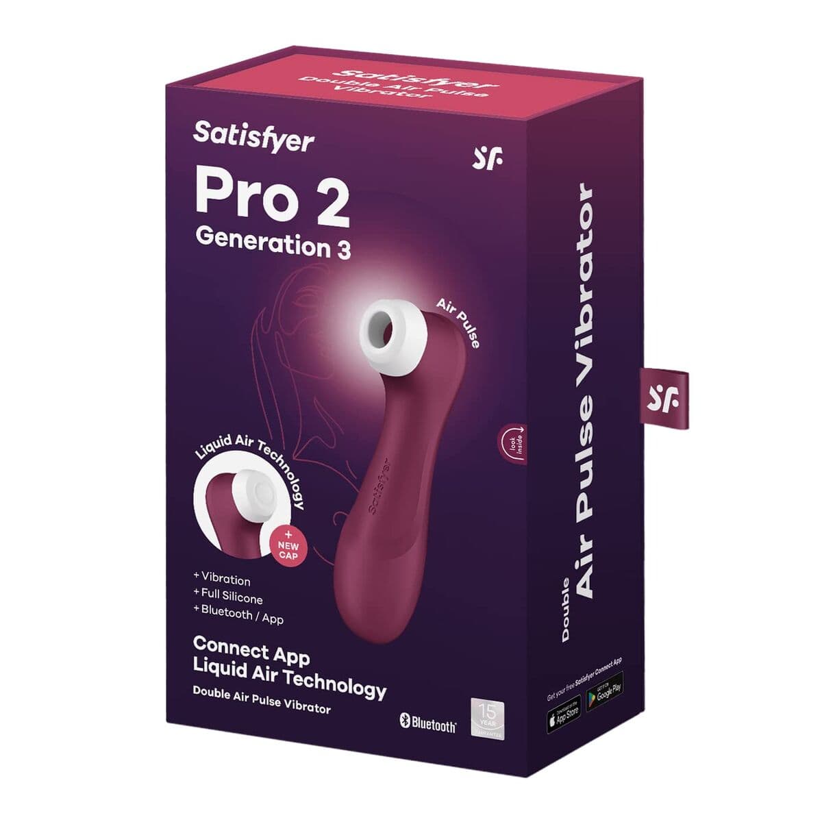 Vibratore Satisfyer 4051840 Rosso - Image 18