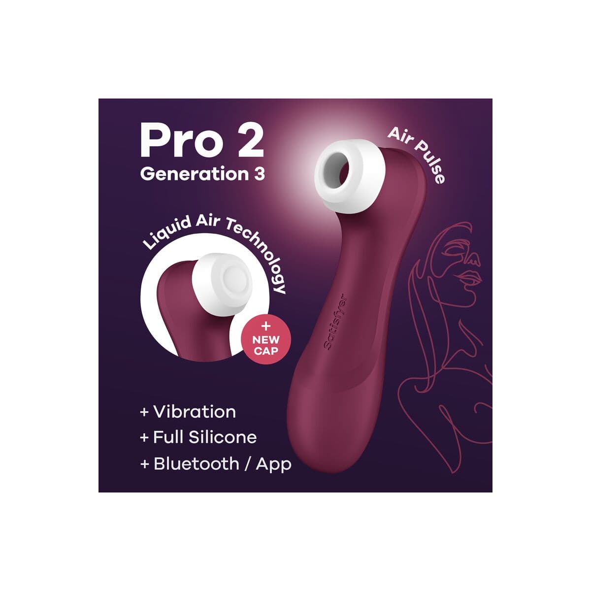 Vibratore Satisfyer 4051840 Rosso - Image 32