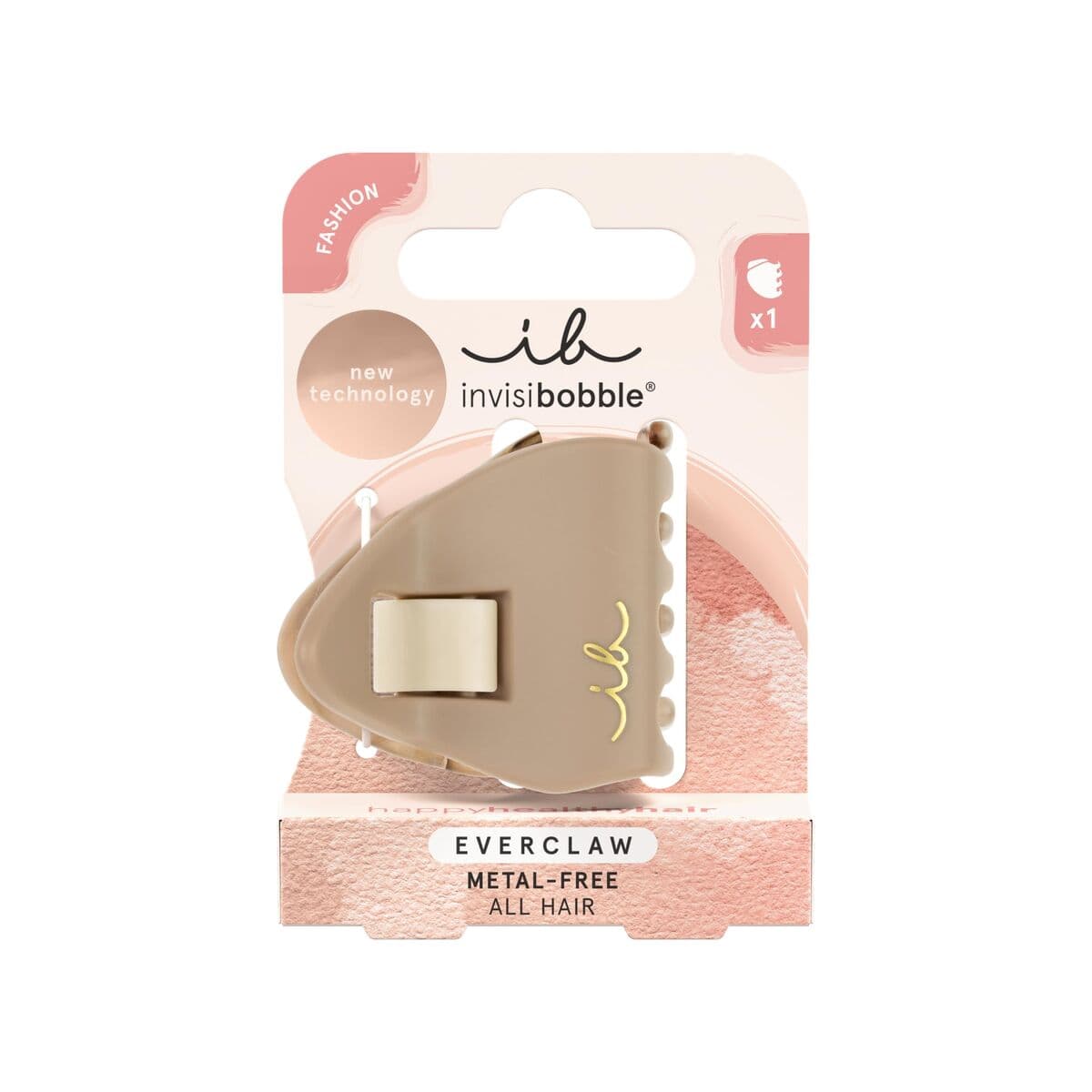 Haarklammern Invisibobble INVISIBOBBLE EVERCLAW Beige
