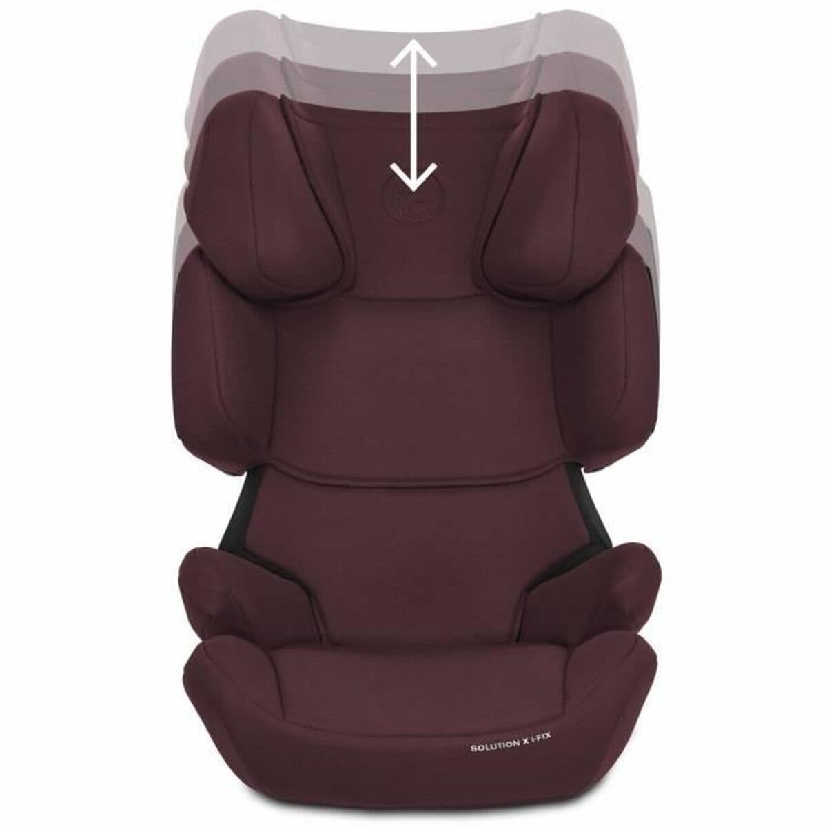 Silla para el Coche Cybex Solution X i-Fix Rumba Rojo rouge ECE R129/04 ISOFIX - Image 2