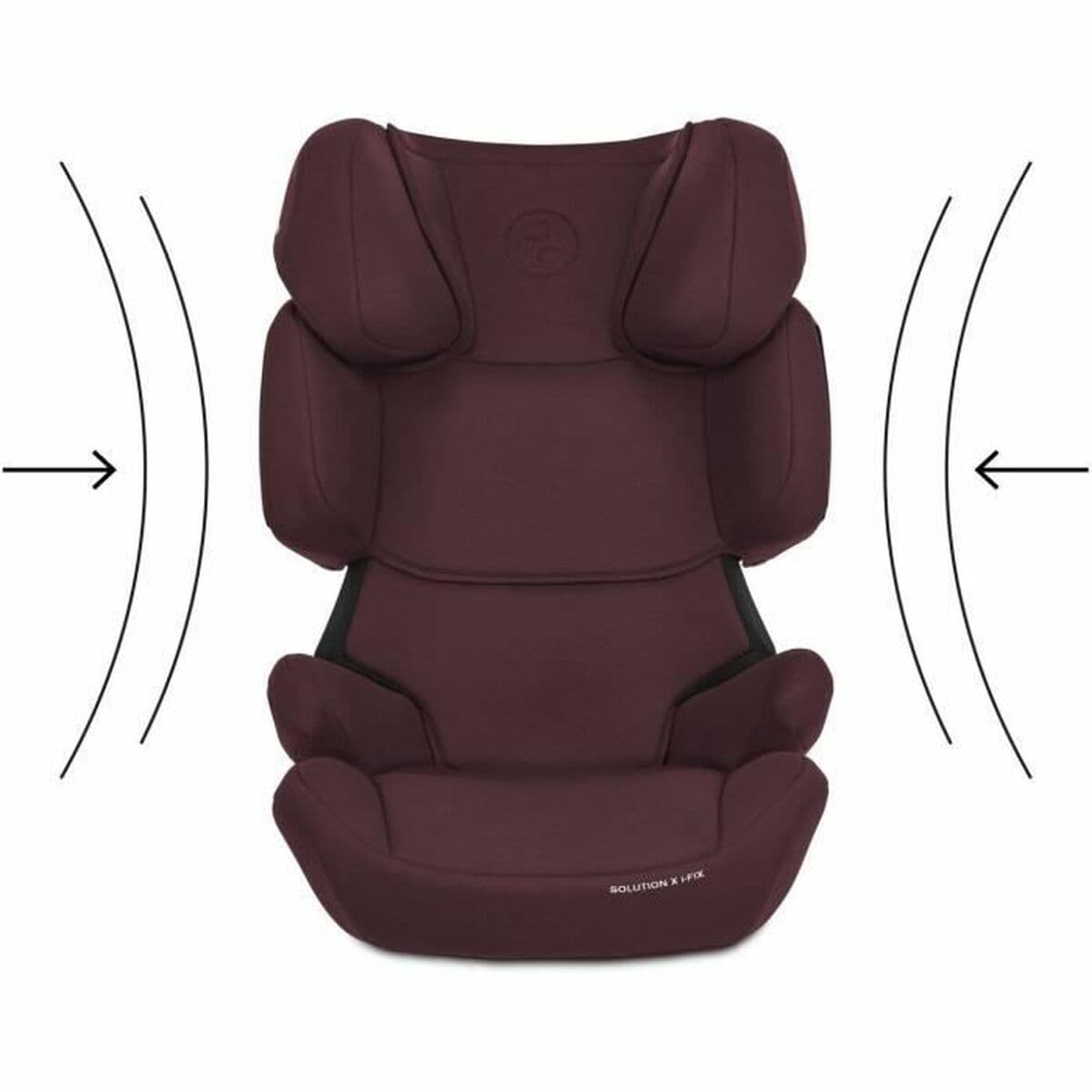 Silla para el Coche Cybex Solution X i-Fix Rumba Rojo rouge ECE R129/04 ISOFIX - Image 3