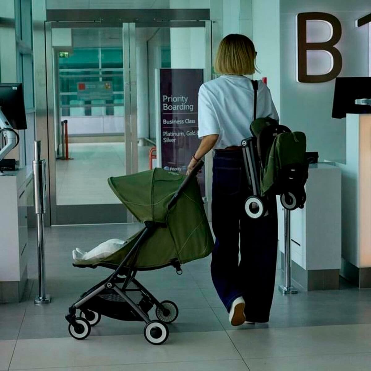 Carro de Paseo para Bebé Cybex Verde - Image 3