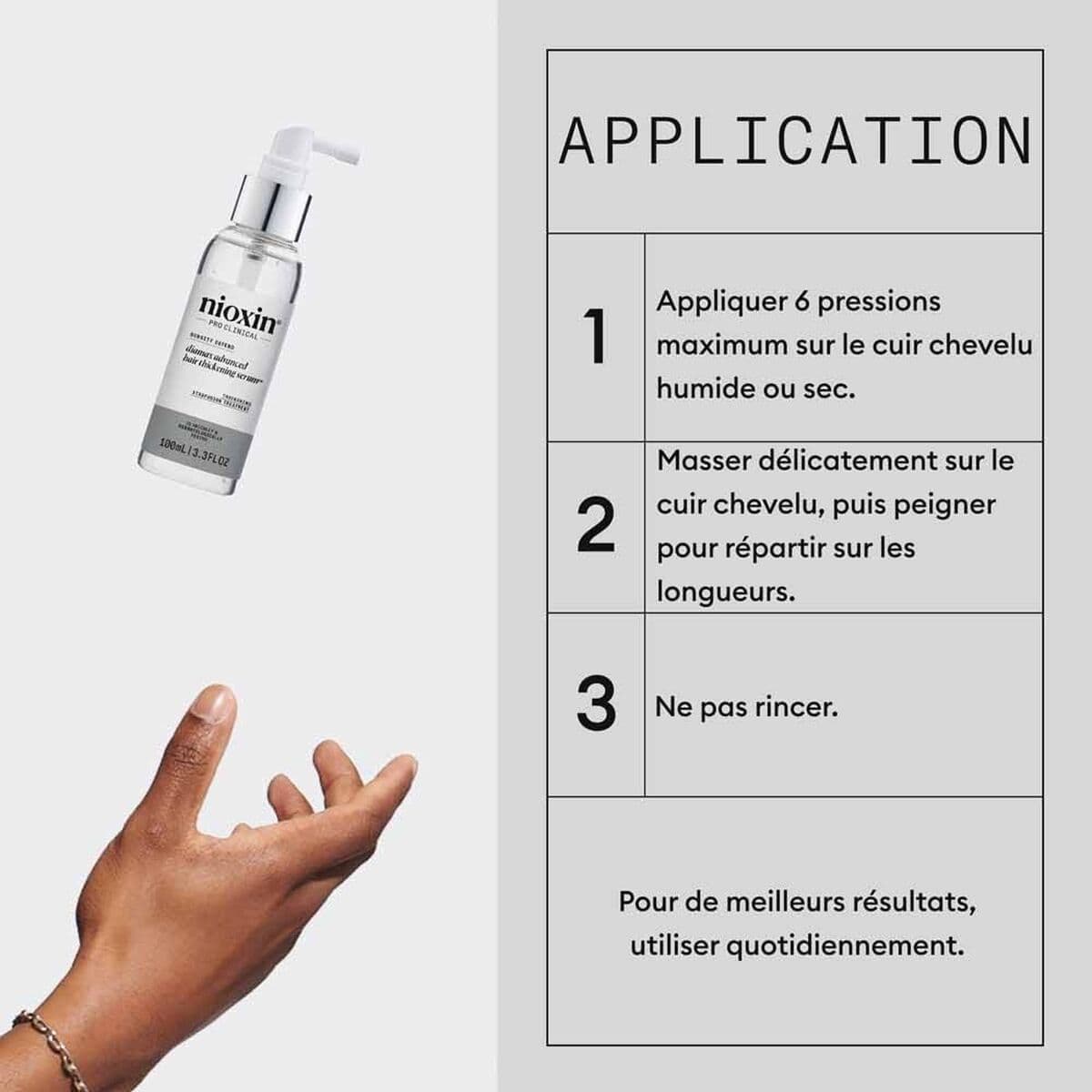 Hiusseerumi Nioxin 100 ml - Image 4