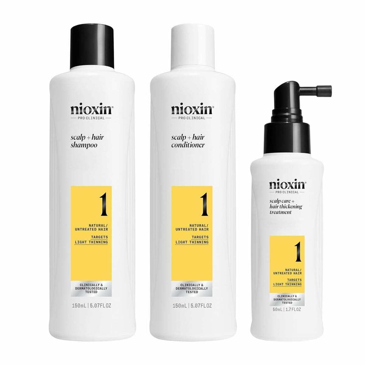 Plakų stiliavimo rinkinys Nioxin 3D CARE SYSTEM