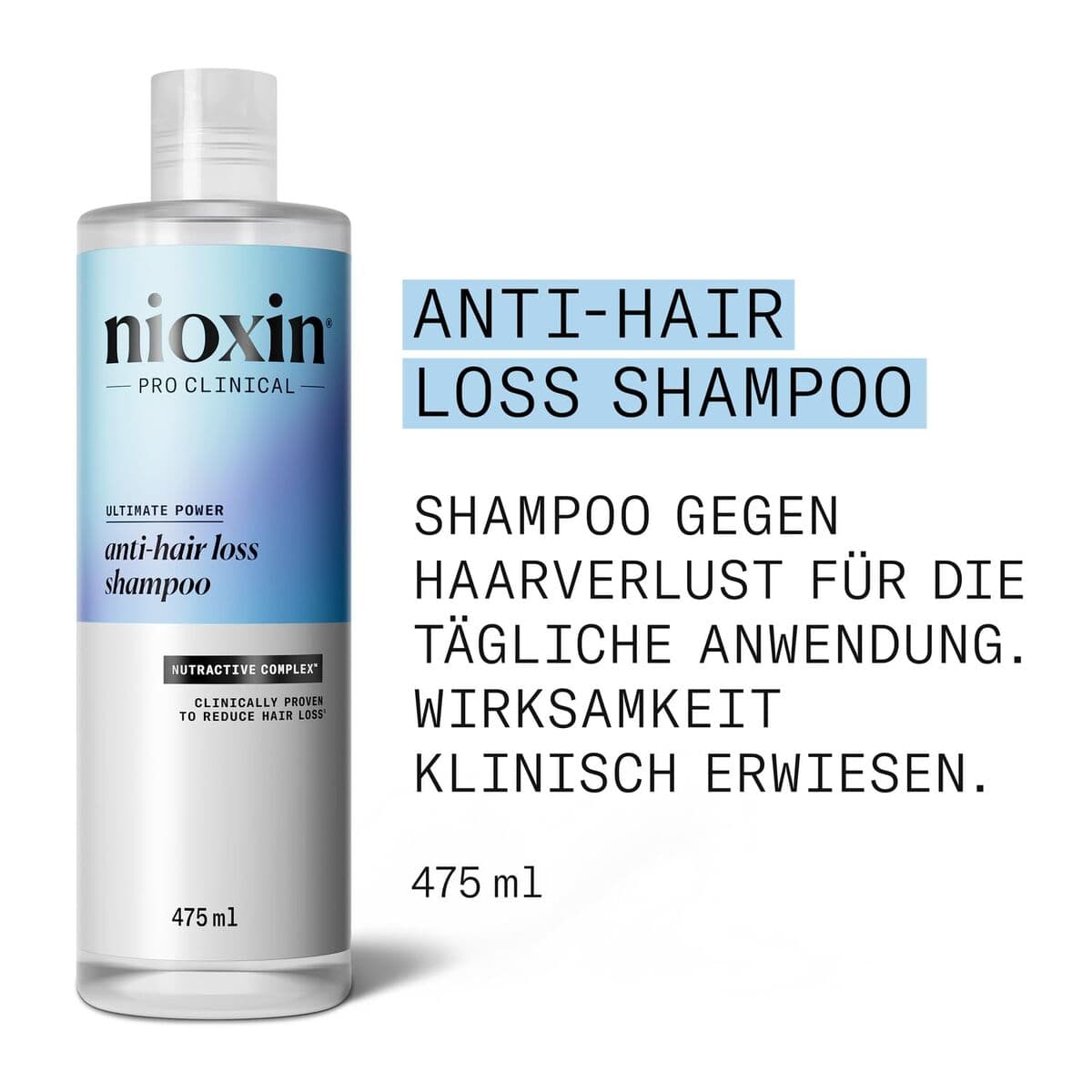 Shampoo Anticaduta Nioxin Anti-Hairloss 475 ml - Image 2