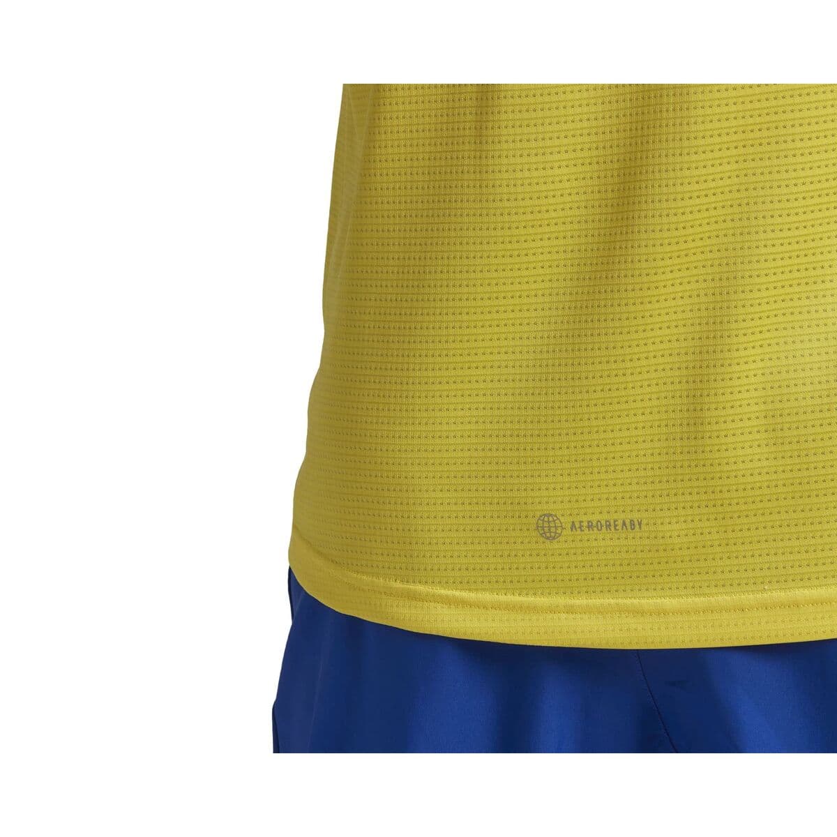 Herren Kurzarm-T-Shirt Adidas Gelb - Image 11