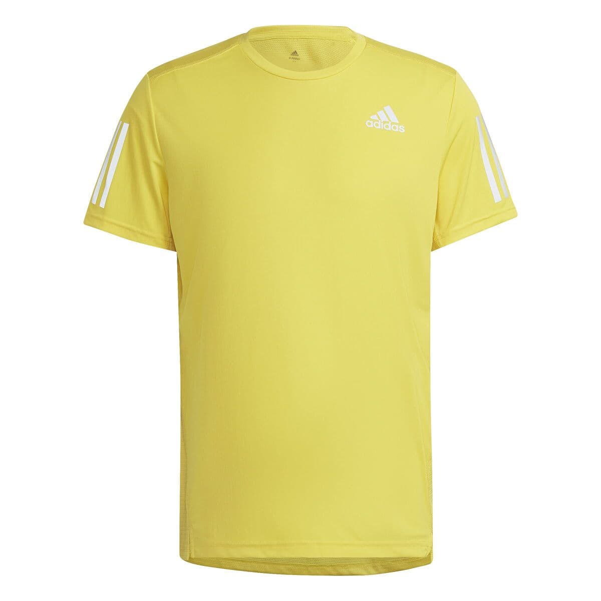 Herren Kurzarm-T-Shirt Adidas Gelb - Image 2