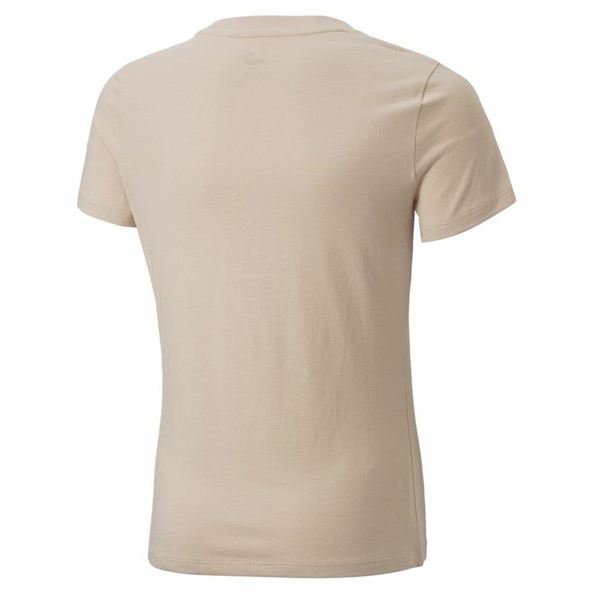 Camiseta de Manga Corta Infantil Puma Beige - Image 2