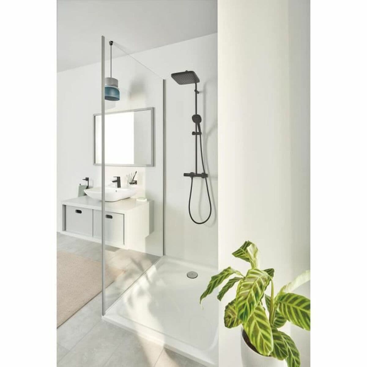 Kolumna Prysznicowa Grohe Vitalio Comfort Czarny ABS 11 X 114 X 37 CM - Image 2