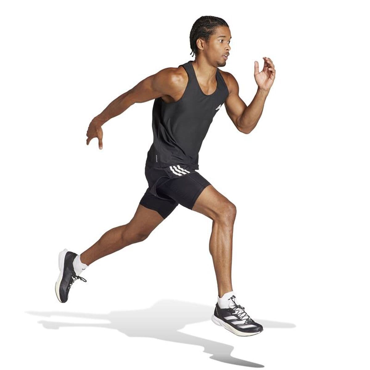 Ärmelloses Herren-T-Shirt Adidas Own Ther Run Schwarz - Image 4