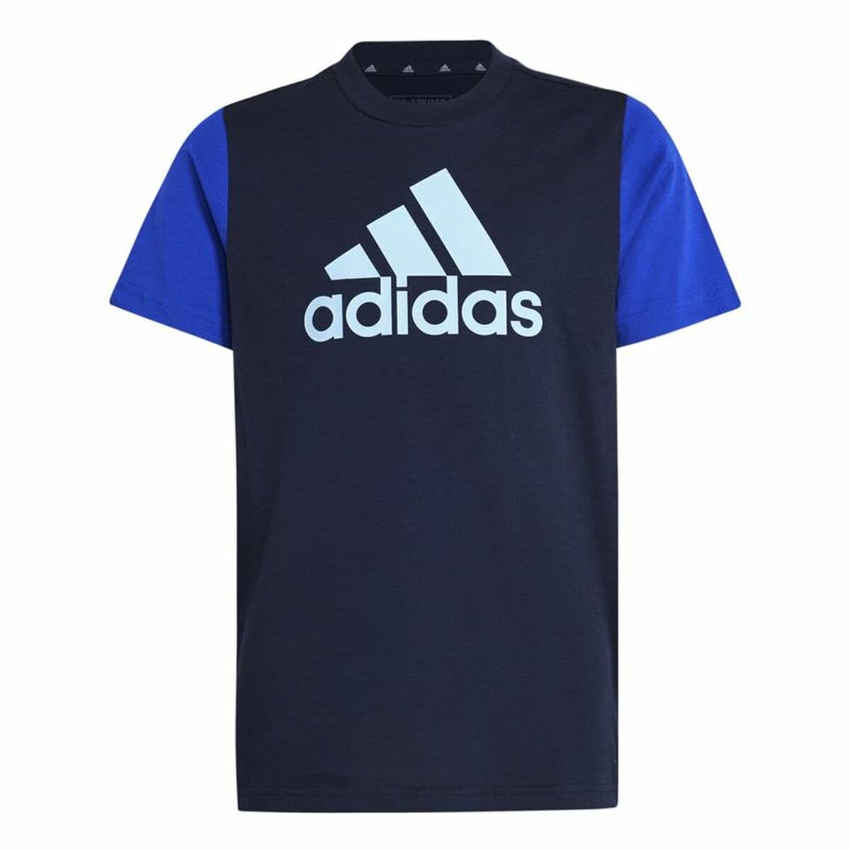 Jungen Kurzarm-T-Shirt Adidas Essentials Blau