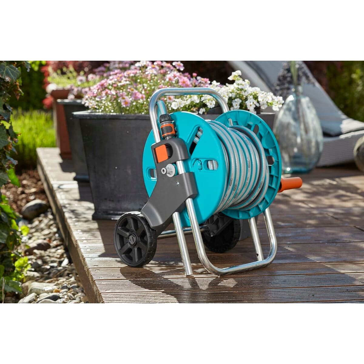 Carro Portamanguera Gardena aquaroll S - Image 7