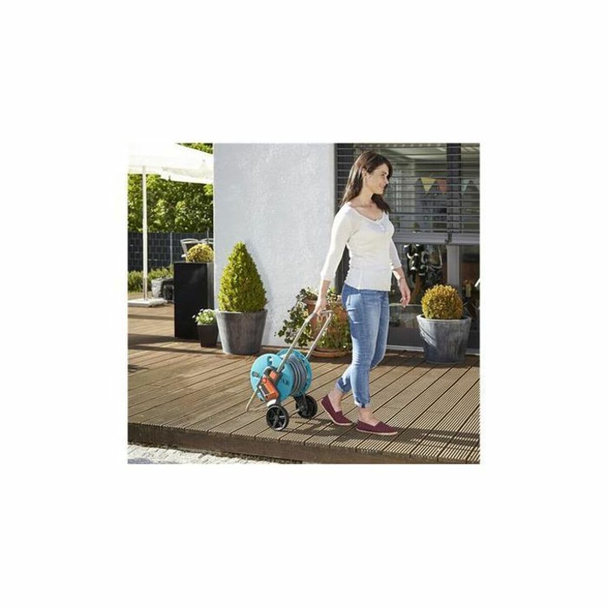 Carro Portamanguera Gardena aquaroll S - Image 18