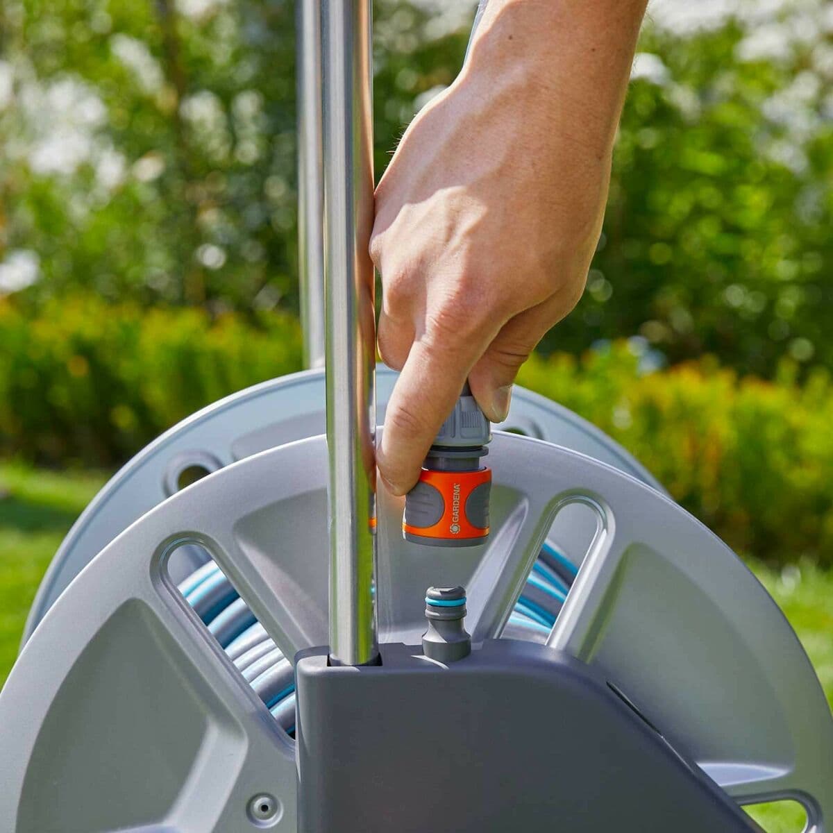 Carro Portamanguera Gardena AquaRoll M 18543-26 - Image 6