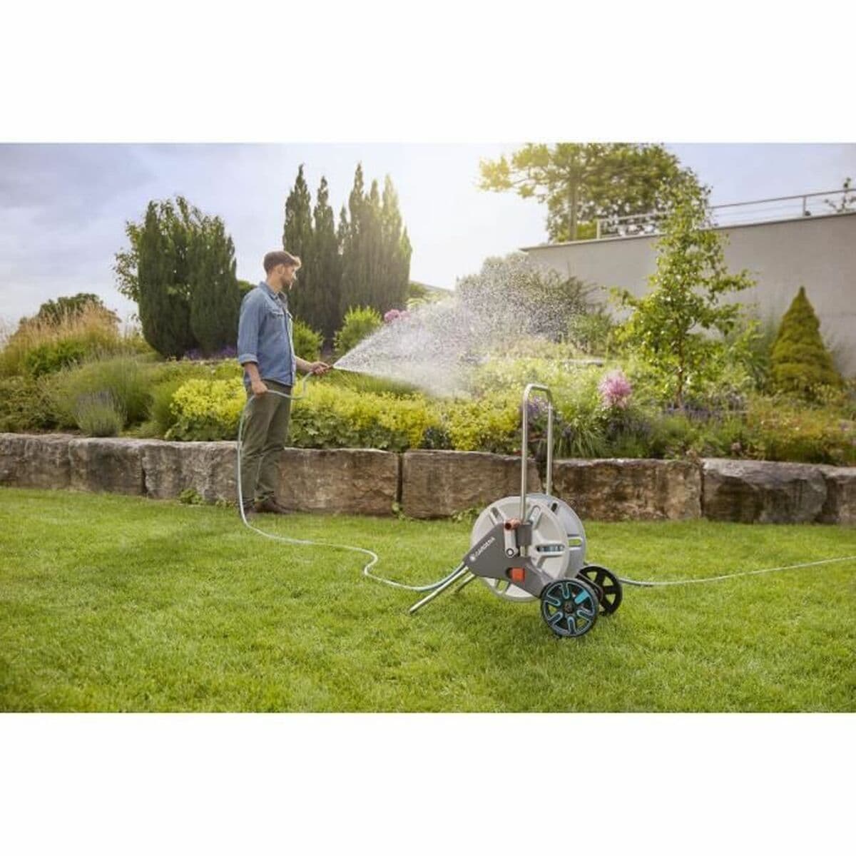 Carro Portamanguera Gardena AquaRoll M 18543-26 - Image 9