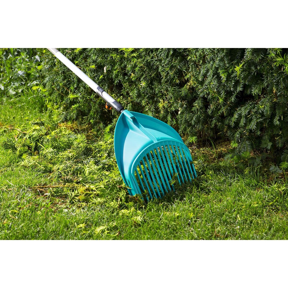 Rake for Collecting Leaves Gardena Combisystem 3-in-1 Turquoise - Image 5