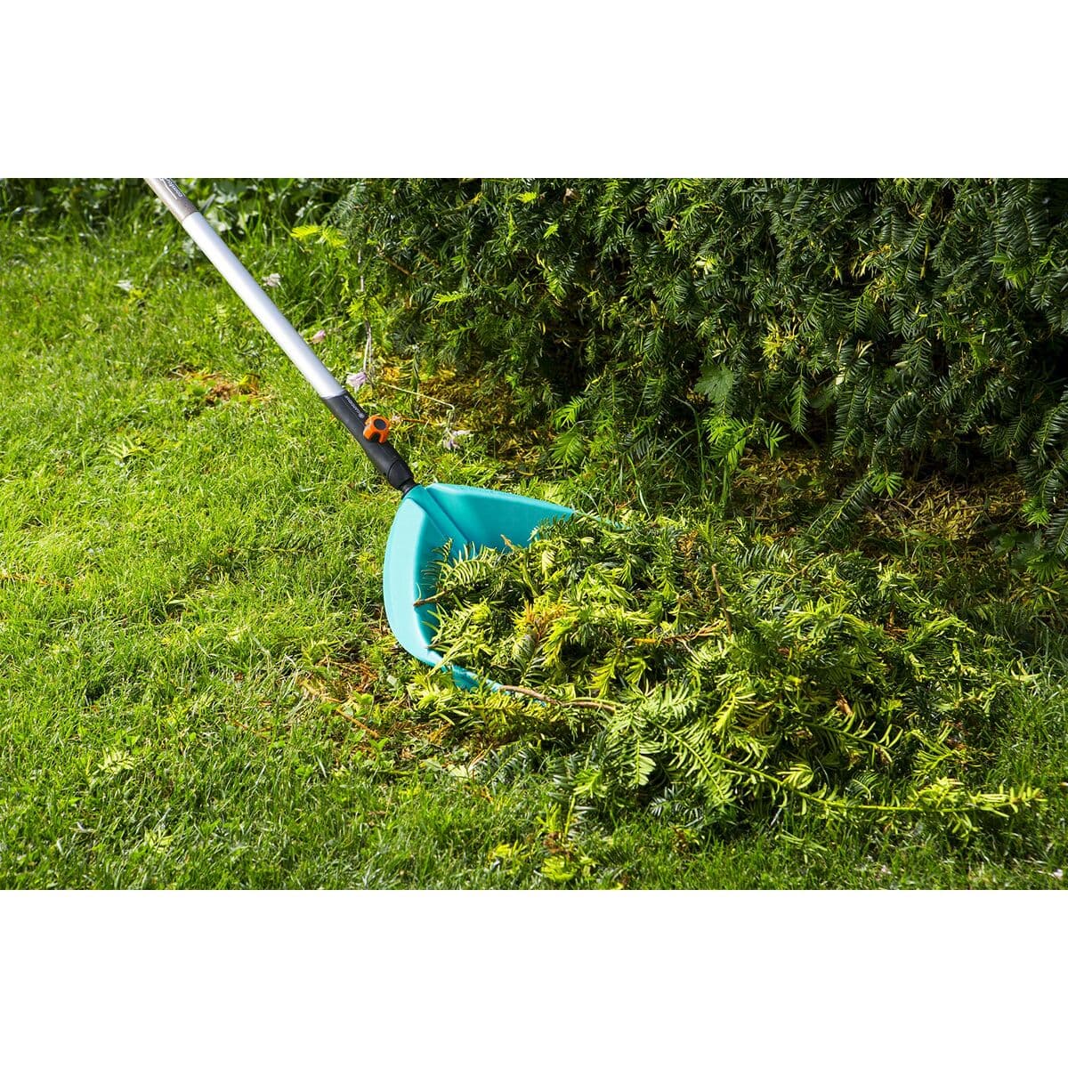 Rake for Collecting Leaves Gardena Combisystem 3-in-1 Turquoise - Image 6