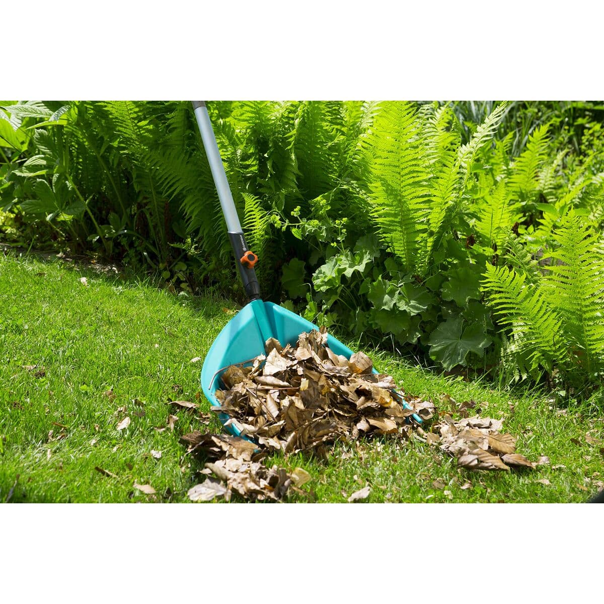 Rake for Collecting Leaves Gardena Combisystem 3-in-1 Turquoise - Image 10