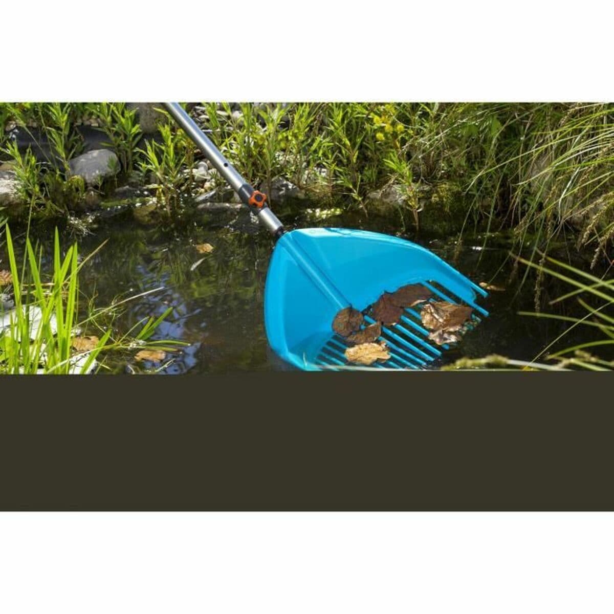 Rake for Collecting Leaves Gardena Combisystem 3-in-1 Turquoise - Image 11