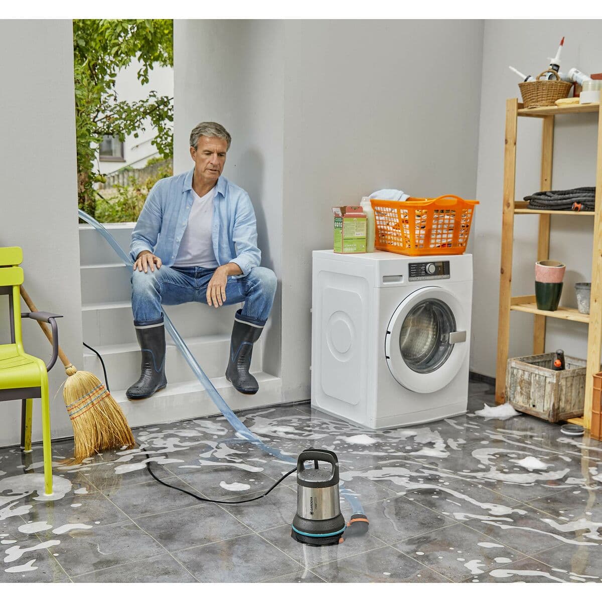 Vattenpump Gardena 09036-20 750 W - Image 4