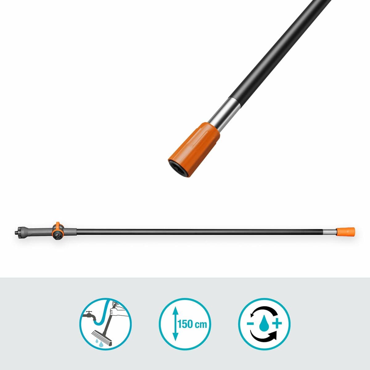 Mango de repuesto Gardena 18802-20 150 cm Cleansystem - Image 2