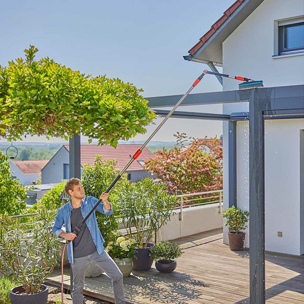 Mango de repuesto Gardena 18806-20 53 cm Cleansystem Flexible - Image 3