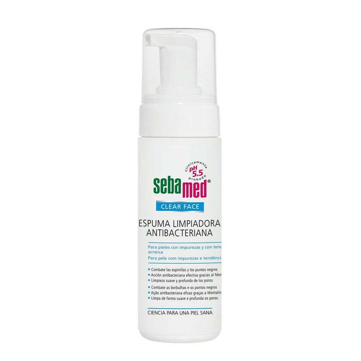 Pianka Myjąca Sebamed Clear Face 150 ml Działanie antybakteryjne