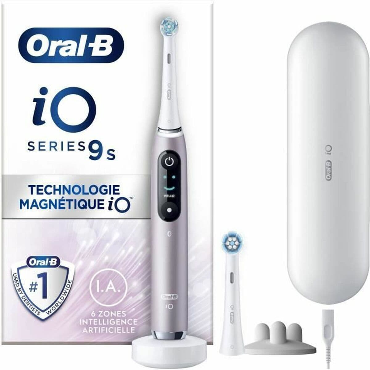 Elektrische Zahnbürste Oral-B Serie iO9s (2 Stücke) (2 Stück)