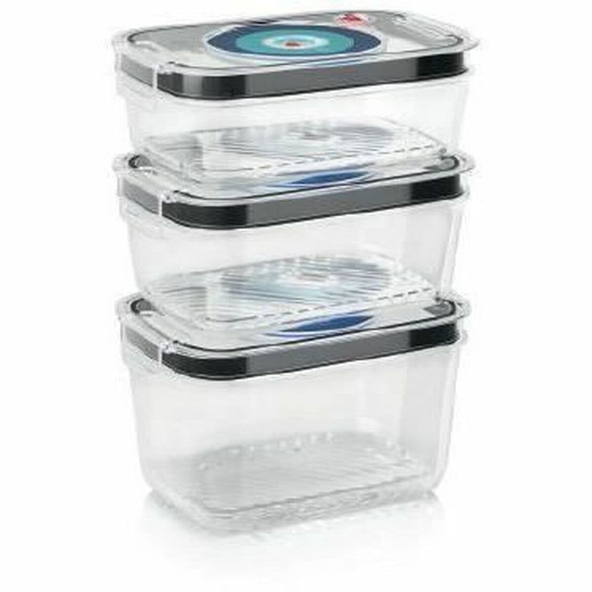 3 Lunchbox-Set BOSCH Tritan Kunststoff 700 ml 1 L 1,5 L (3 Stück) - Image 4