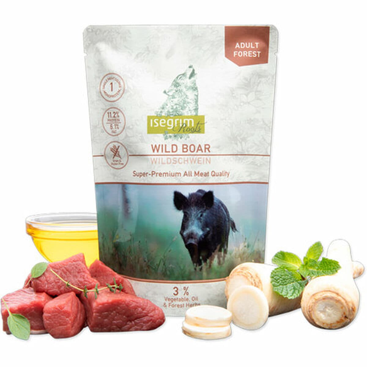 Cibo umido Isegrim Cinghiale 410 g - Image 2