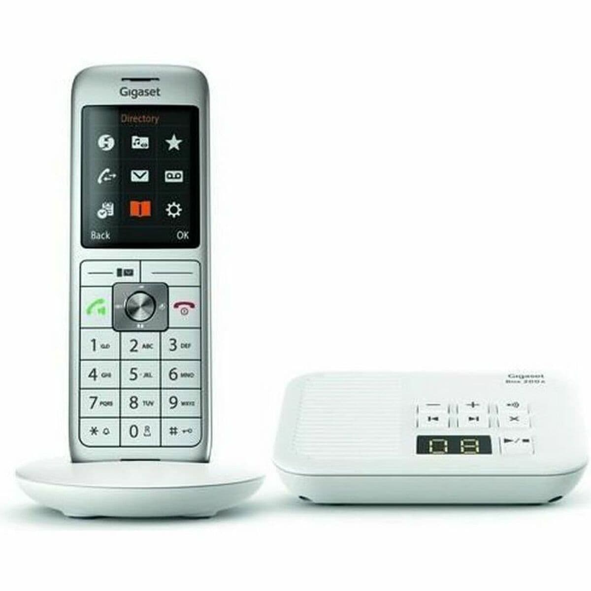 Draadloze telefoon Gigaset S30852-H2824-N102 Wit Grijs