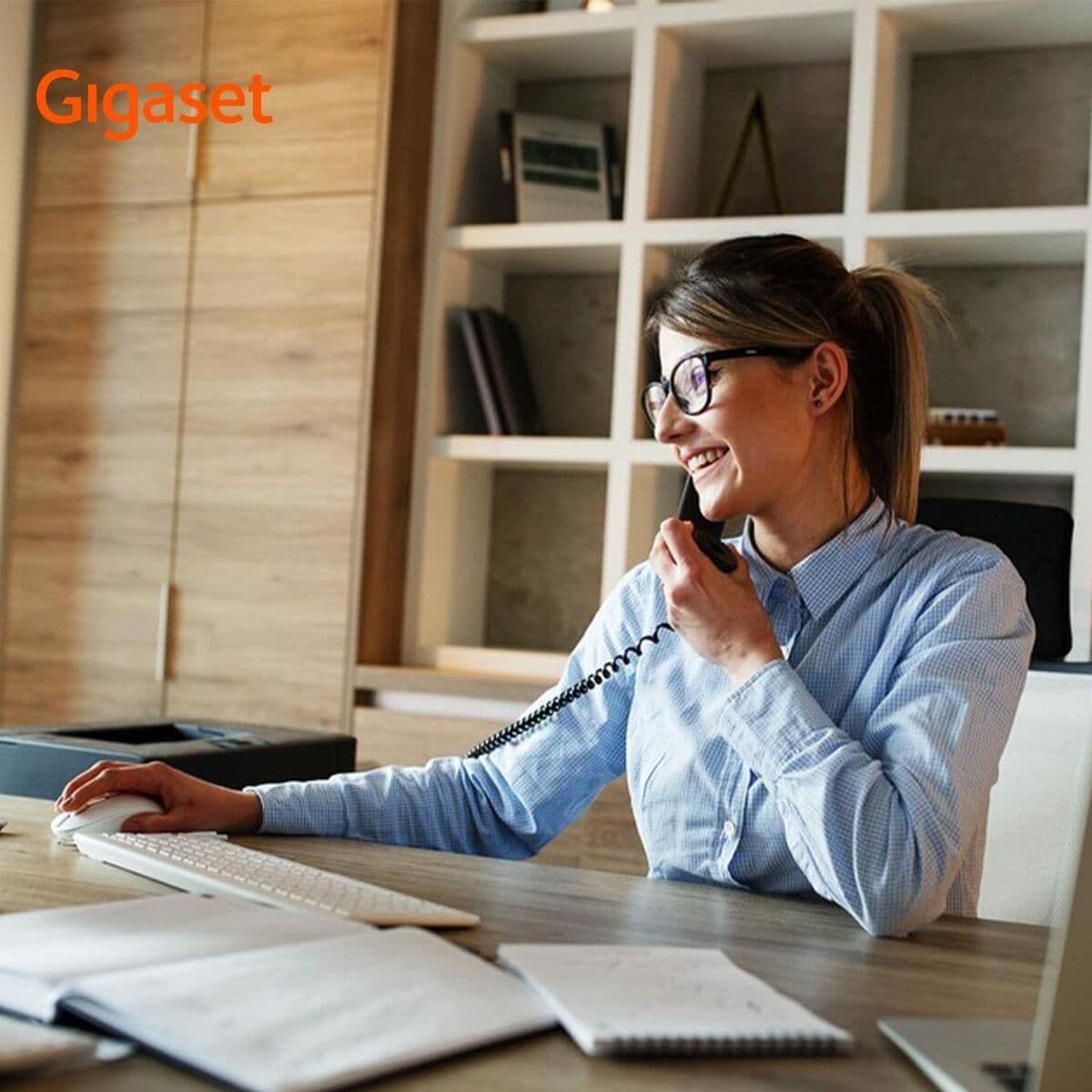 Teléfono Fijo Gigaset Desk 200 Blanco - Image 11