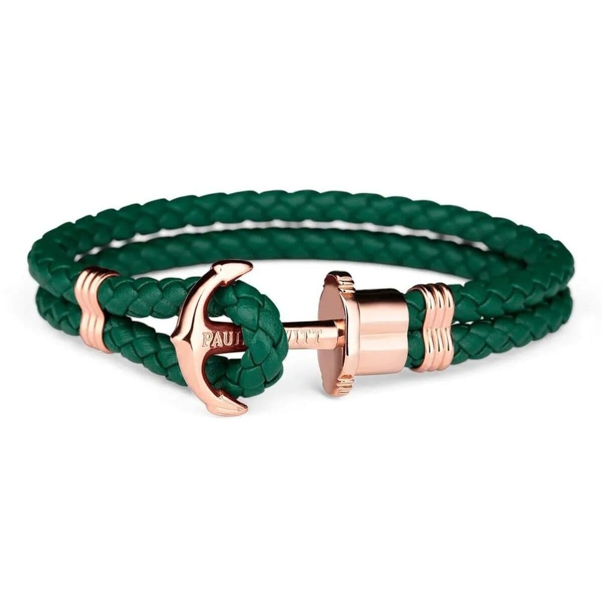 Bracelet Homme Paul Hewitt PHREP Cuir Vert