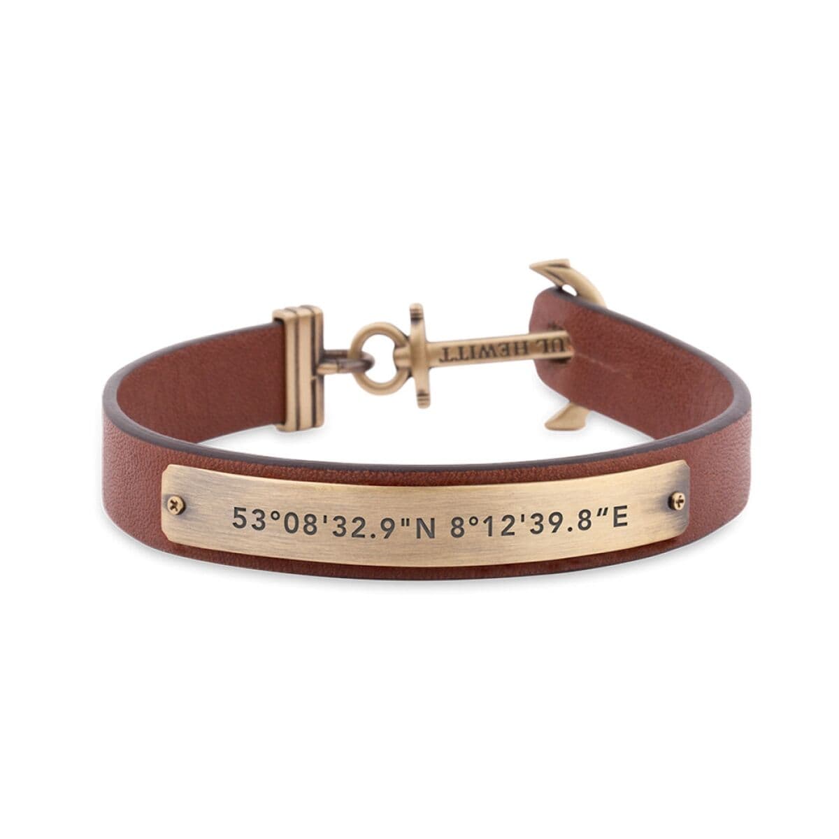 Bracelet Homme Paul Hewitt PH-MSC-M-Br-PARENT Cuir 19,5 cm Marron