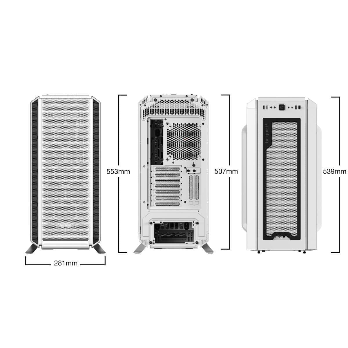 Unitate Semi-tower ATX Be Quiet! Alb - Image 9